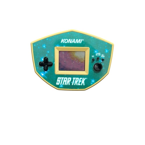 Konami STAR TREK Video Game 1992 Handheld Tested WORKING Rare - Picture 1 of 10